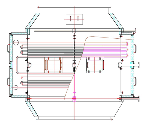 LFK0.5-5.0t/h型針形管/鰭片管廢氣經(jīng)濟器